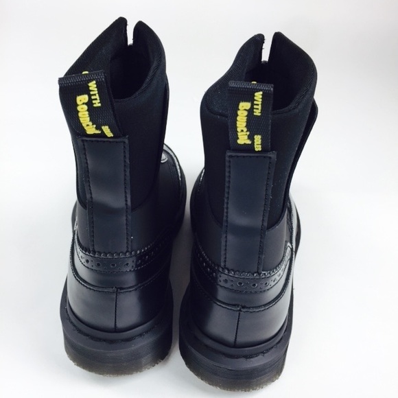 Dr. Martens Jemison brogue leather boot zip up 8 - Picture 4 of 8